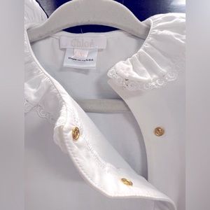 Chloé Baby 9 month Long Sleeve Baby Onesie with Bloomers